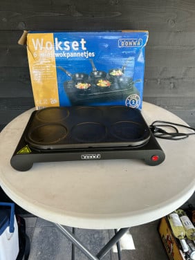 Elektrische wokset 6 personen