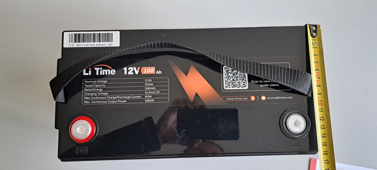 Lithium accu LiTime 12V 100 Ah
