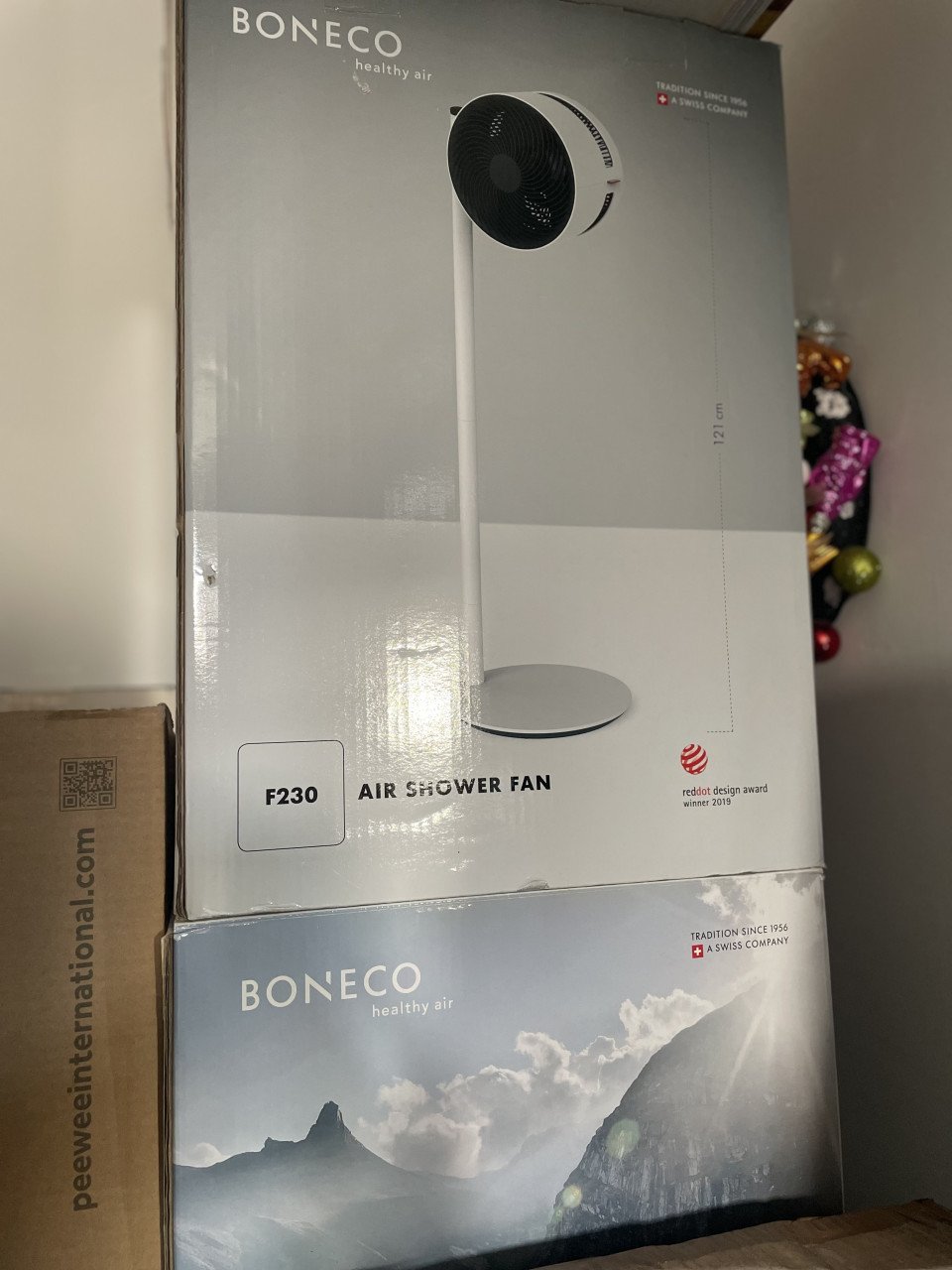 2x NIEUWE Schitterende BONECO VENTILATOR fan 230