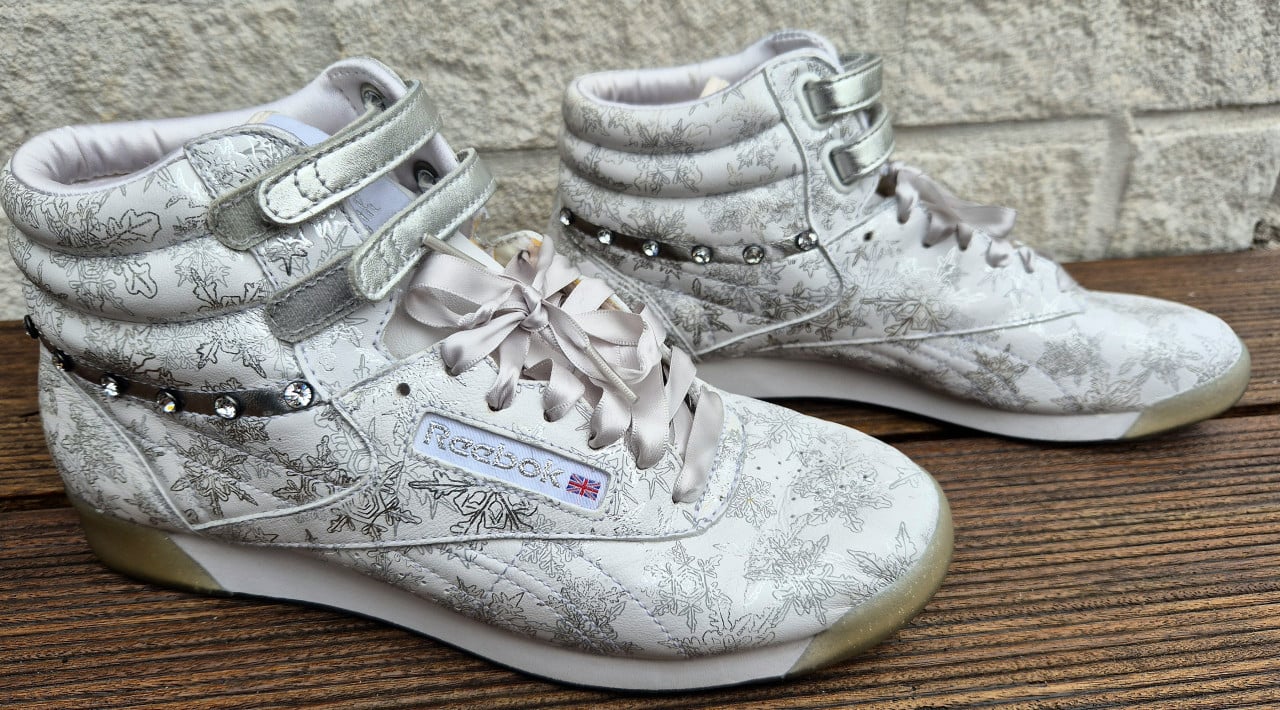 Reebok freestyle high Swarovski maat 38.5