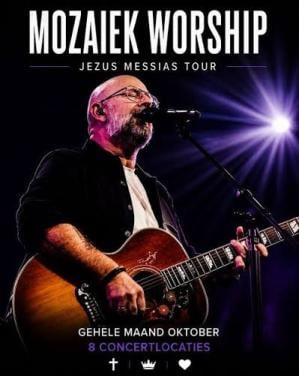 2 Concert kaartjes Mozaiek Worship Middelburg