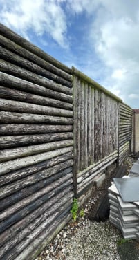 Gratis schuttingplanken / halve balken