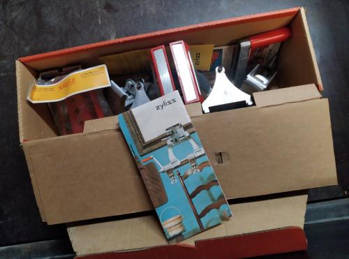 Aluminium bankschroef Zyliss (nieuw)