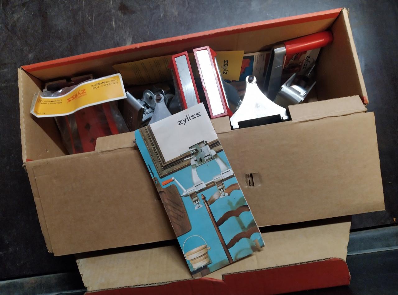 Aluminium bankschroef Zyliss (nieuw)