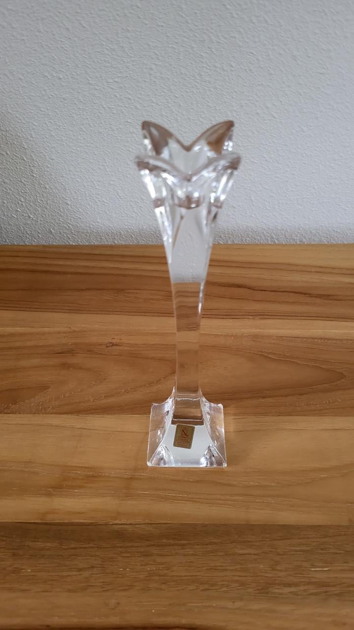 Nachtmann kandelaar "Krokus" loodkristal h 16 cm