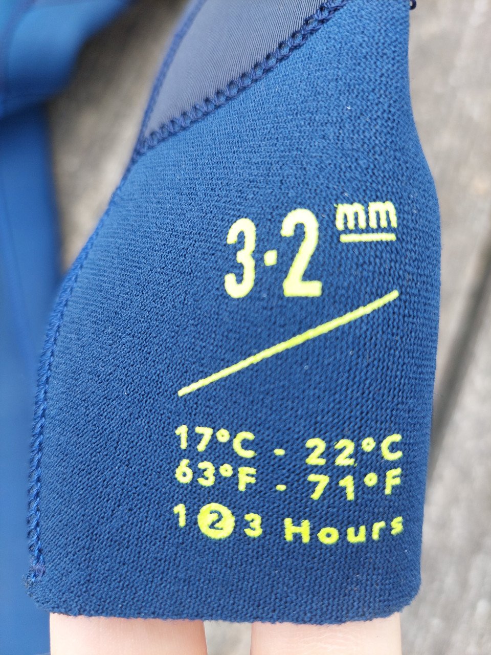 Wetsuit Olaian 3-2 10-11 vanaf 9 jaar