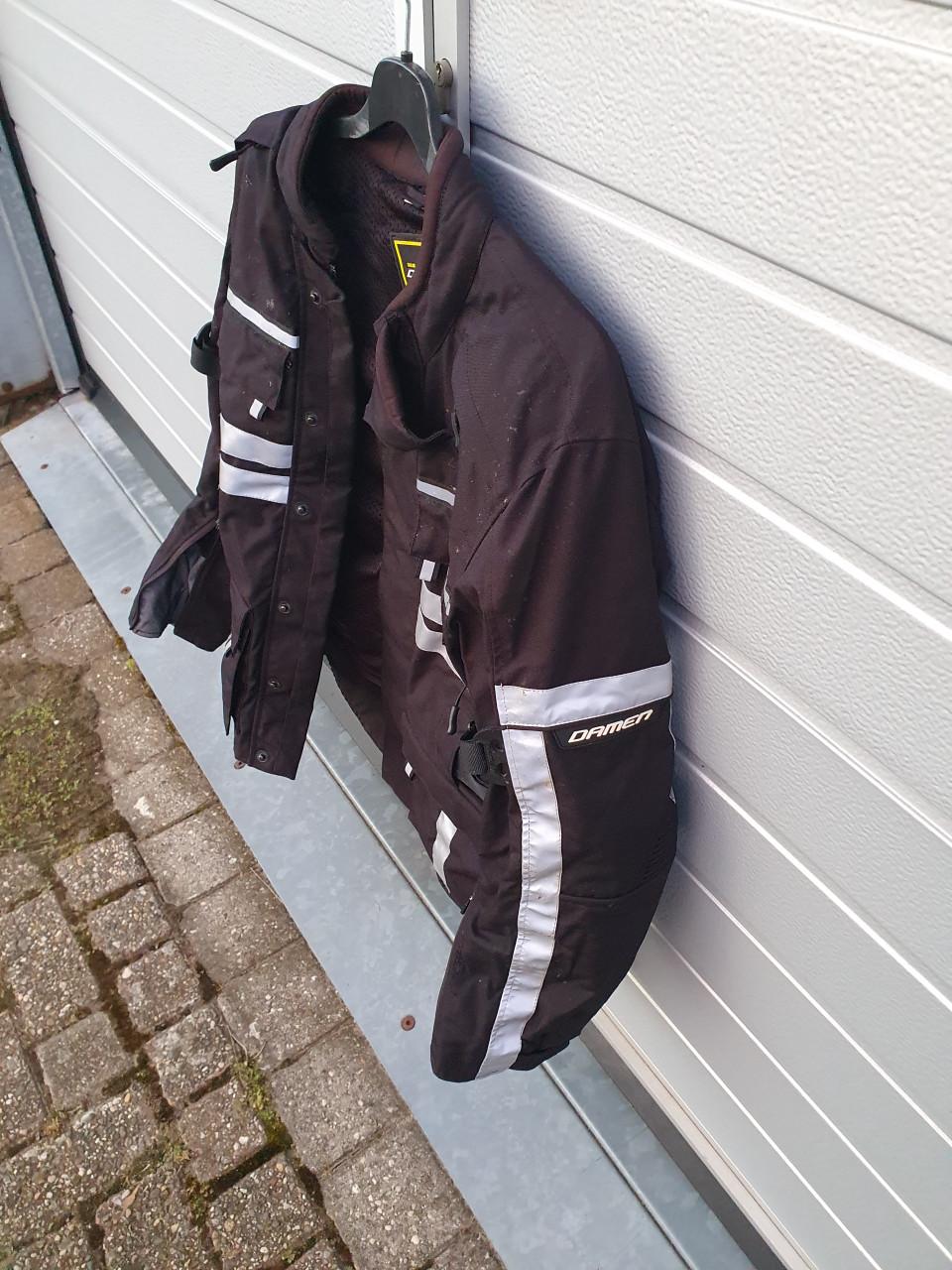 Motorpak tuinbroek en jas