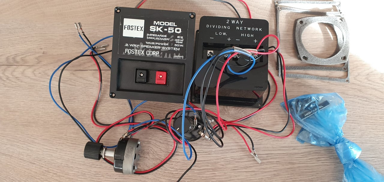 Mooie set Fostex SK-50