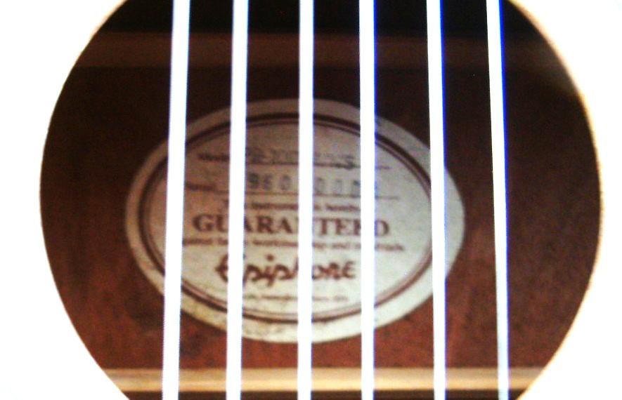 Western Epiphone   leuke klank  1998