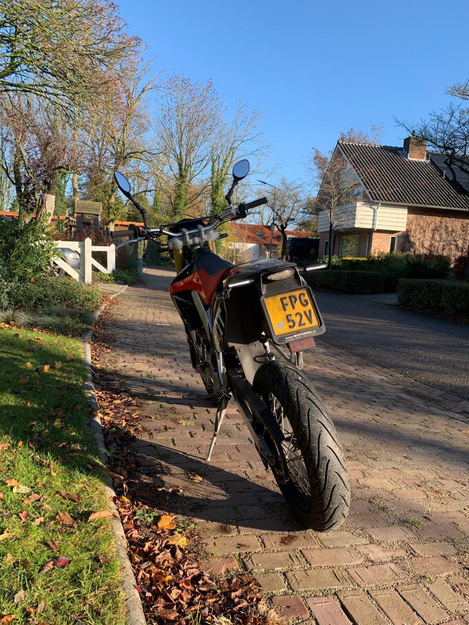 ZGAN Vent derapage 50 rr schakelbrommer