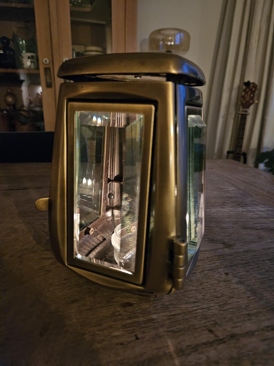 Prachtige nieuwe messing graflantaarn of graflicht