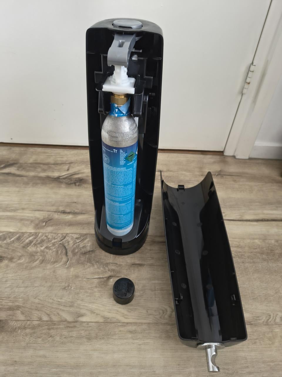 Complete SodaStream Spirit – Inclusief Volle Cilinder & Fles