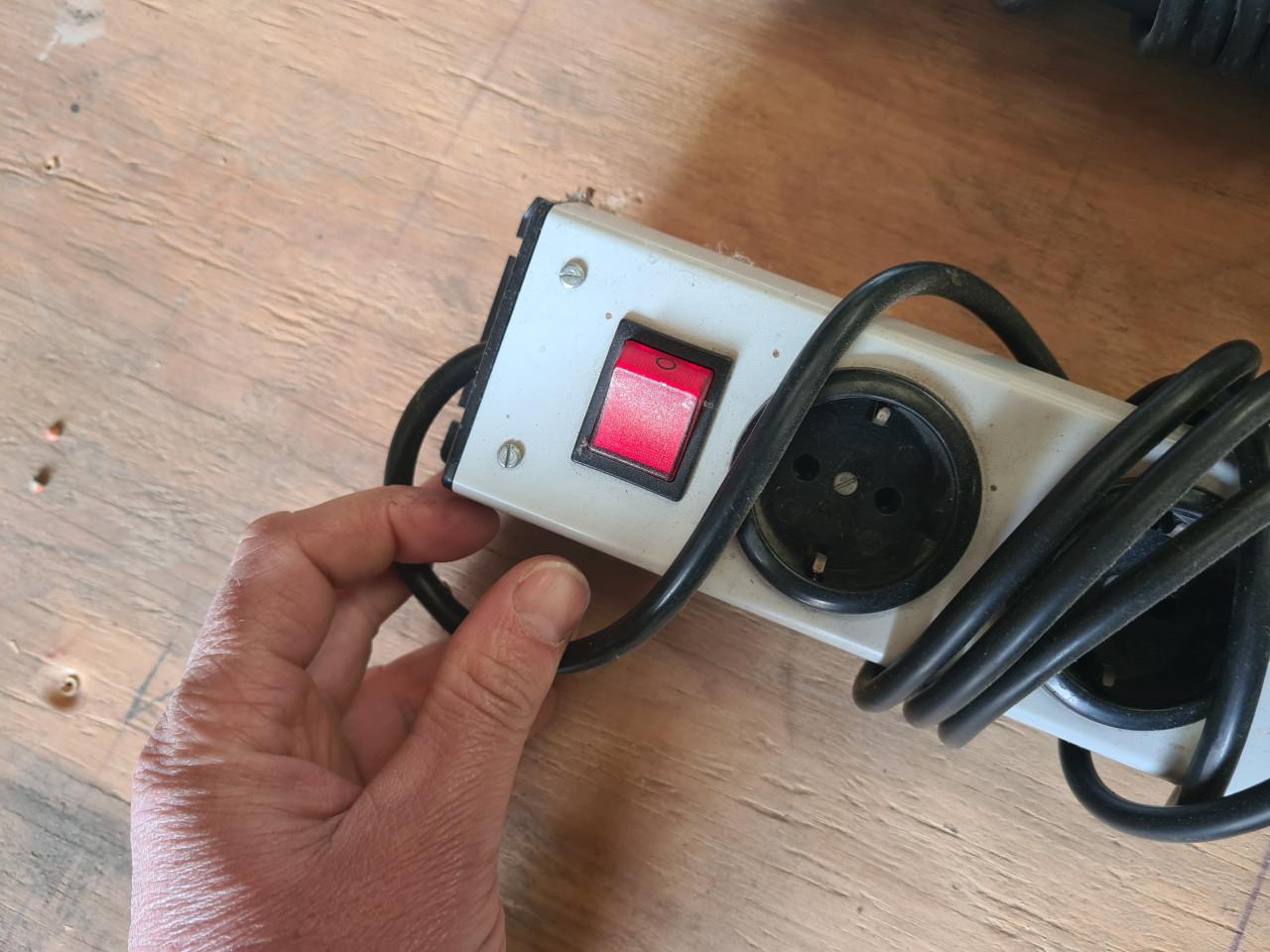 Stekkerdoos 12 voudig stopcontact