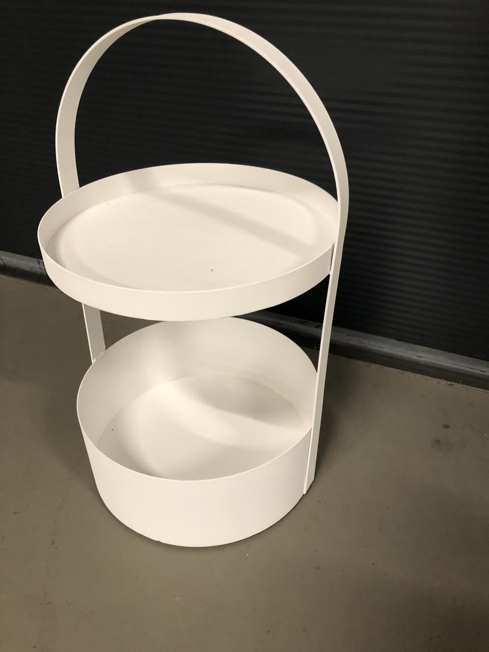Metalen bijzettafel