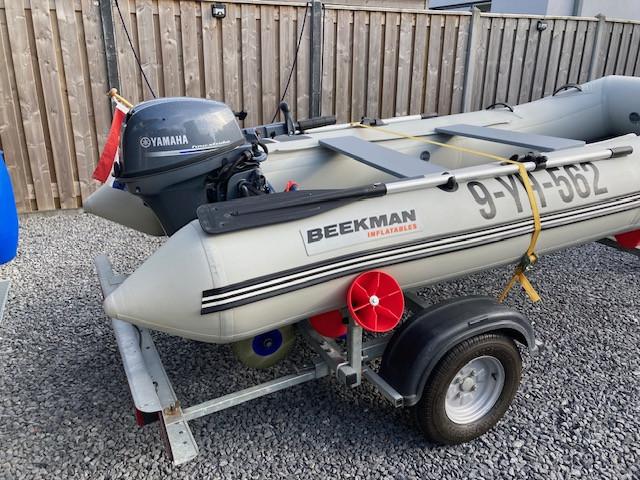 Boot Admiral 320 met Yamaha 8 Pk en Trailer