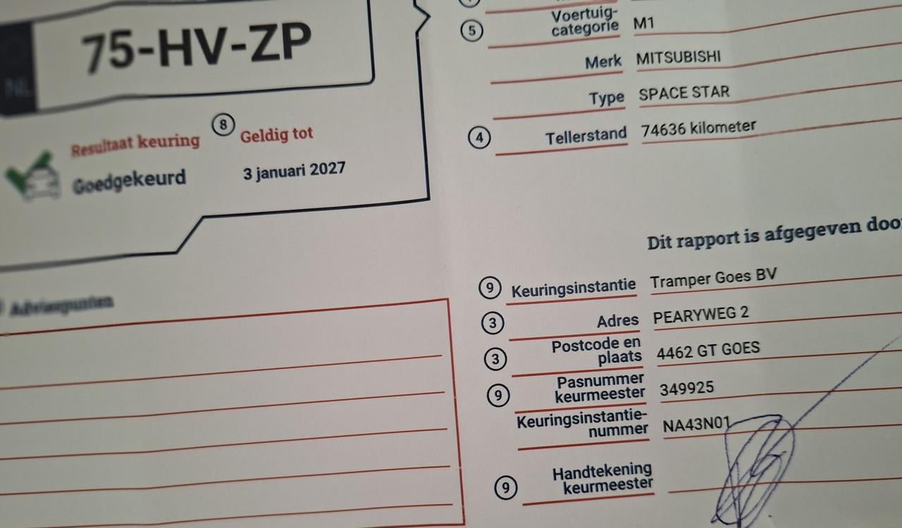 Mitsubishi space staar 1.6 ( 1ste eigenaar )