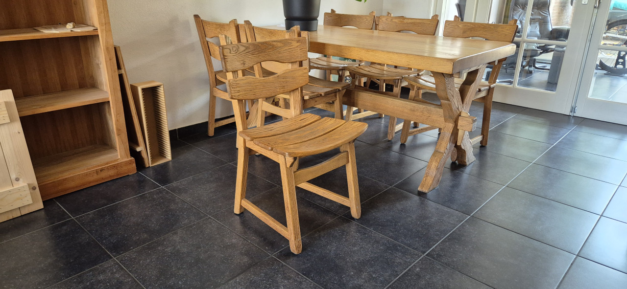 6 stoelen voor eethoek