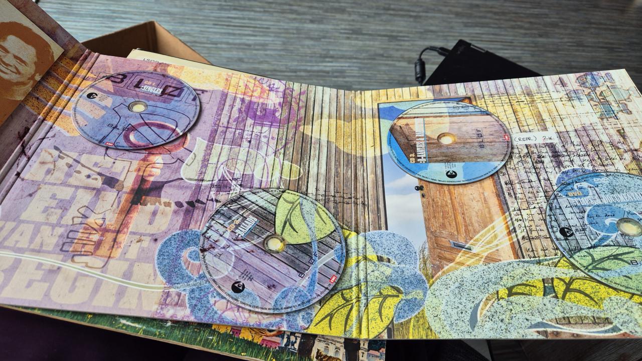 Unieke map cd's van Blof