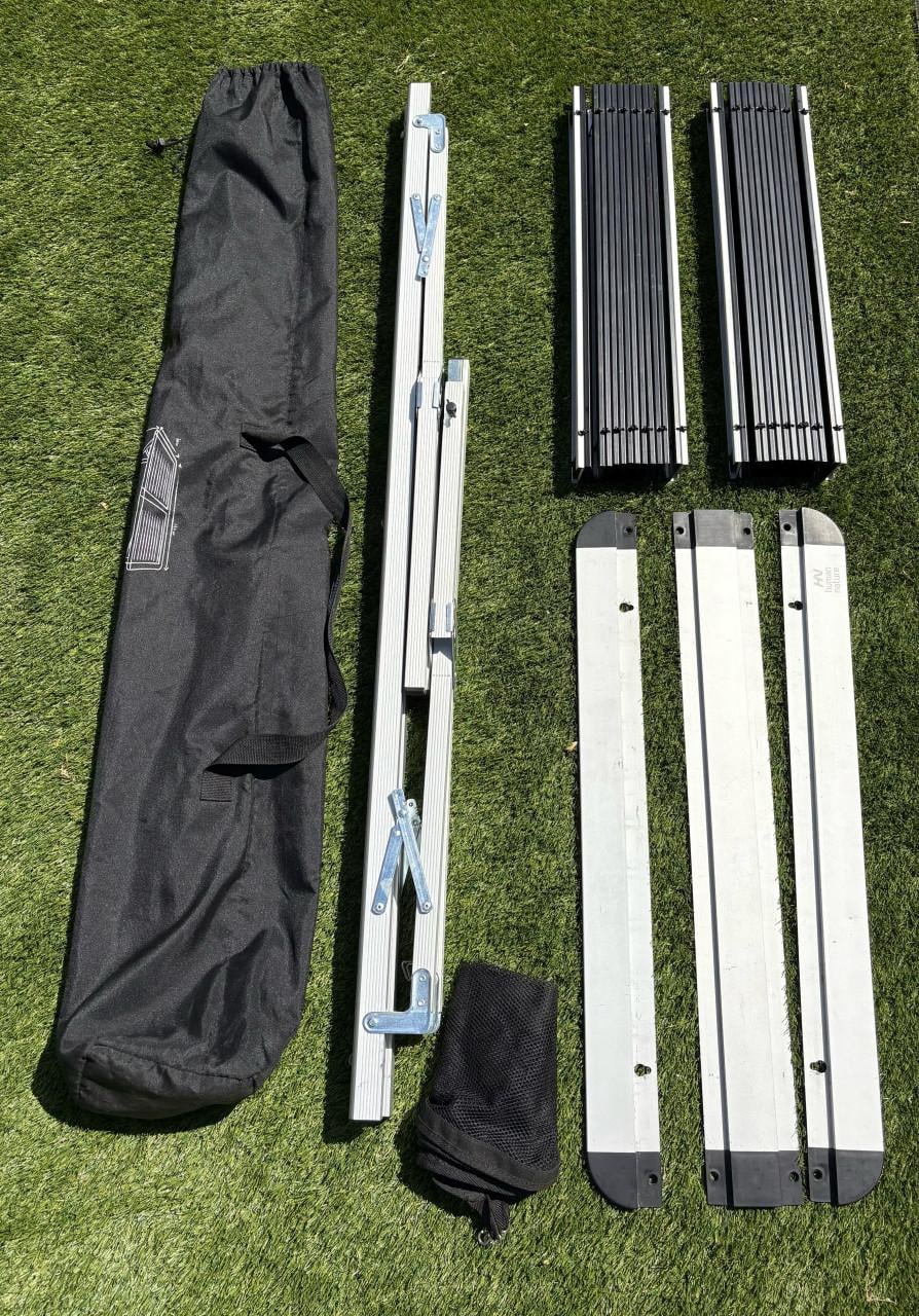 Humane Nature campingtafel + Bardani campingstoelen