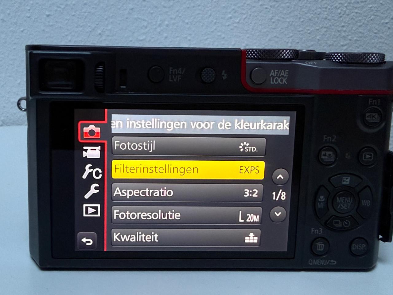 Panasonic Lumix TZ100 | 1” sensor | Leica 10x zoom | 4K | compleet