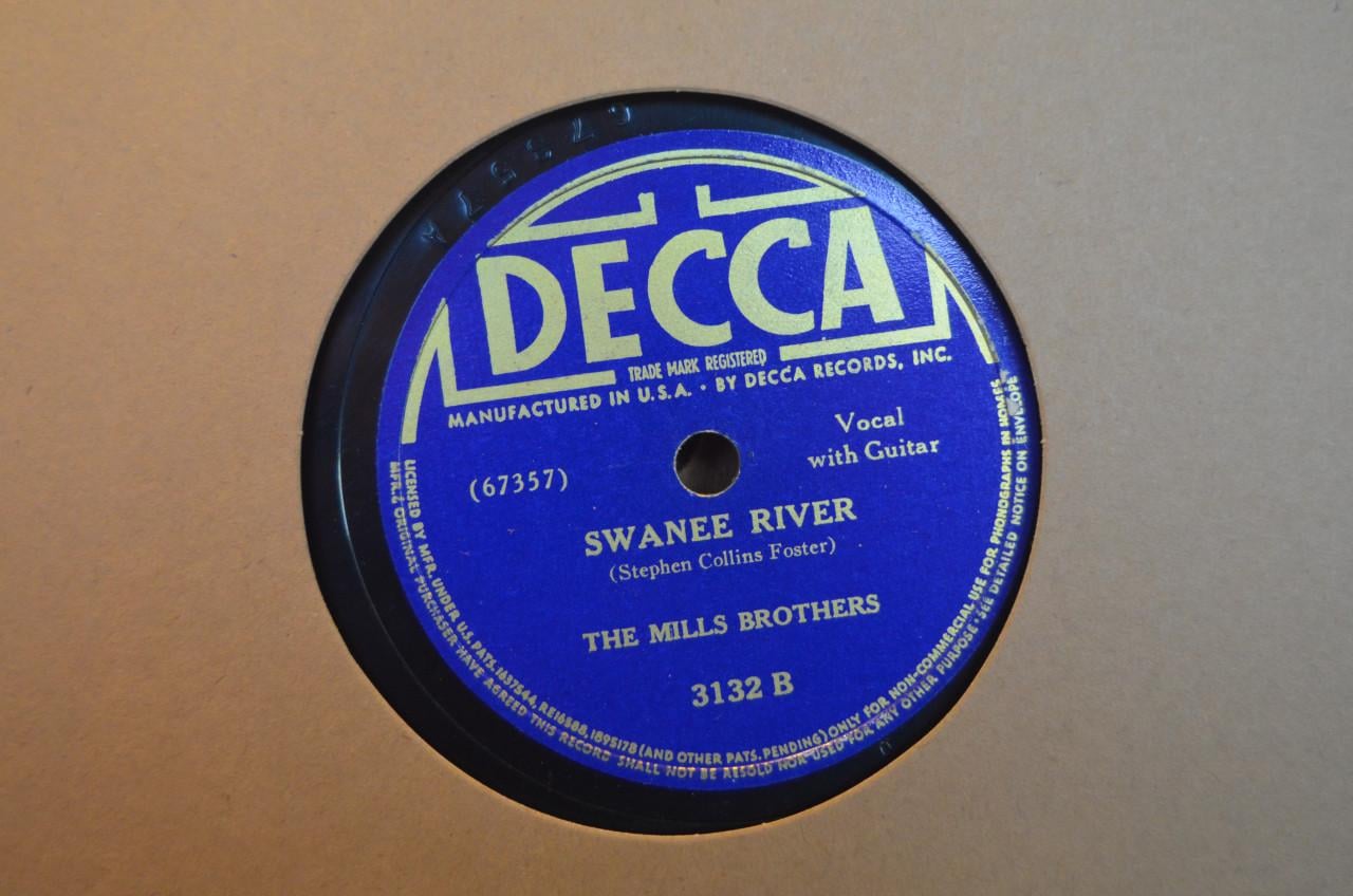 78 rpm Mills Brothers jaren '40 en '50 héél veel stuks. (7)