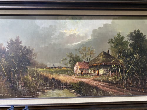 Groot schilderij