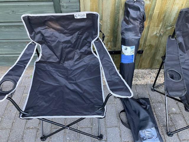 Campingstoelen 4 stuks