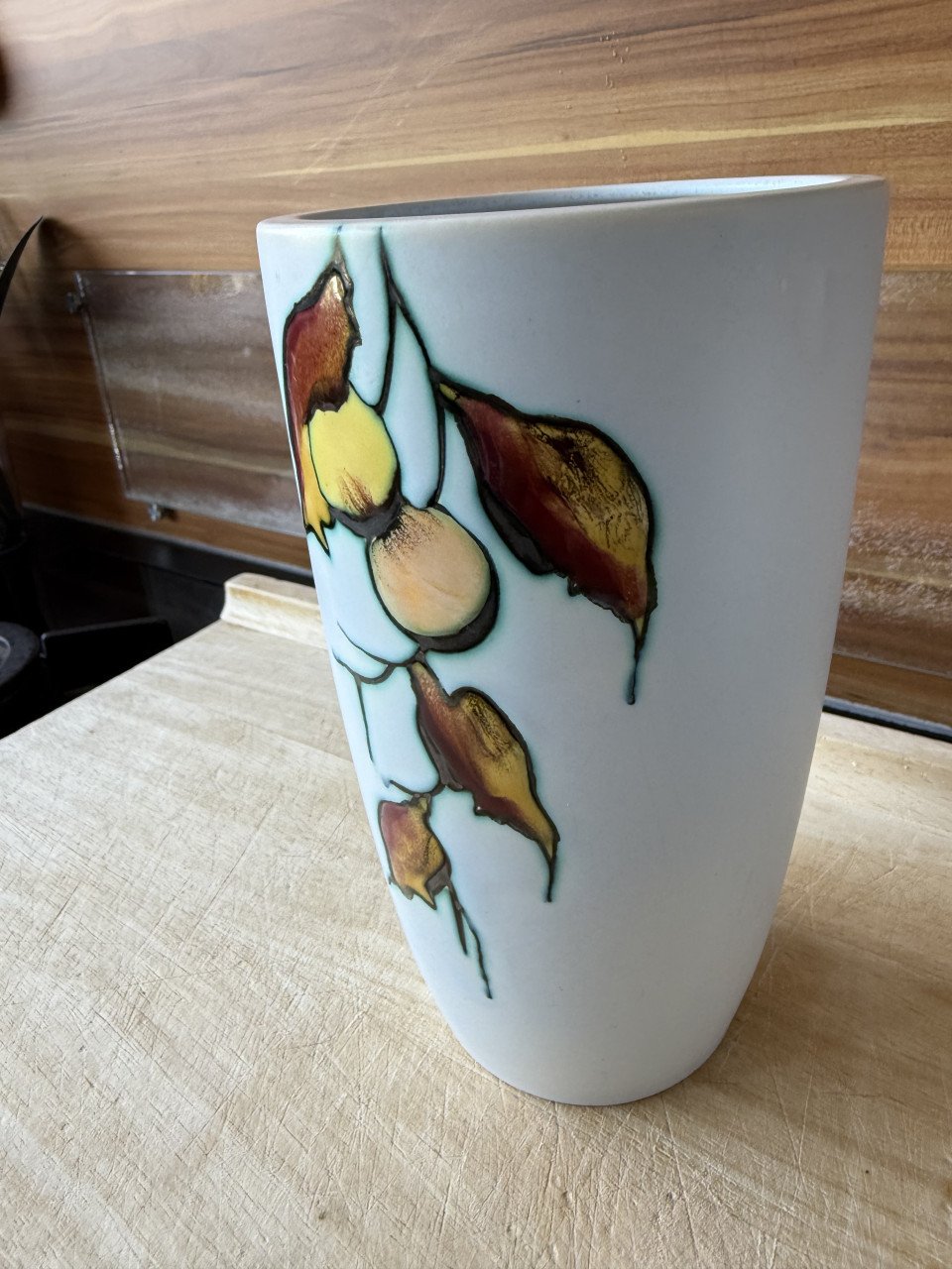 Flora Gouda Holland keramiek vaas. Decor Paola