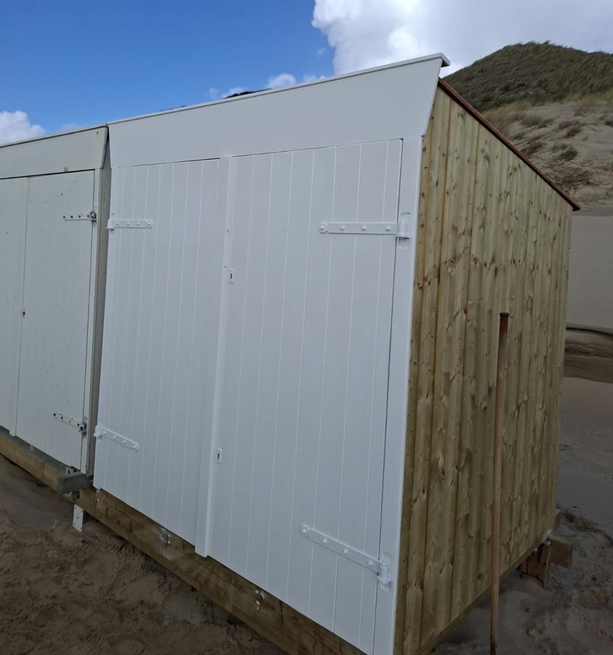 TE HUUR: Strandhuisje/cabine
