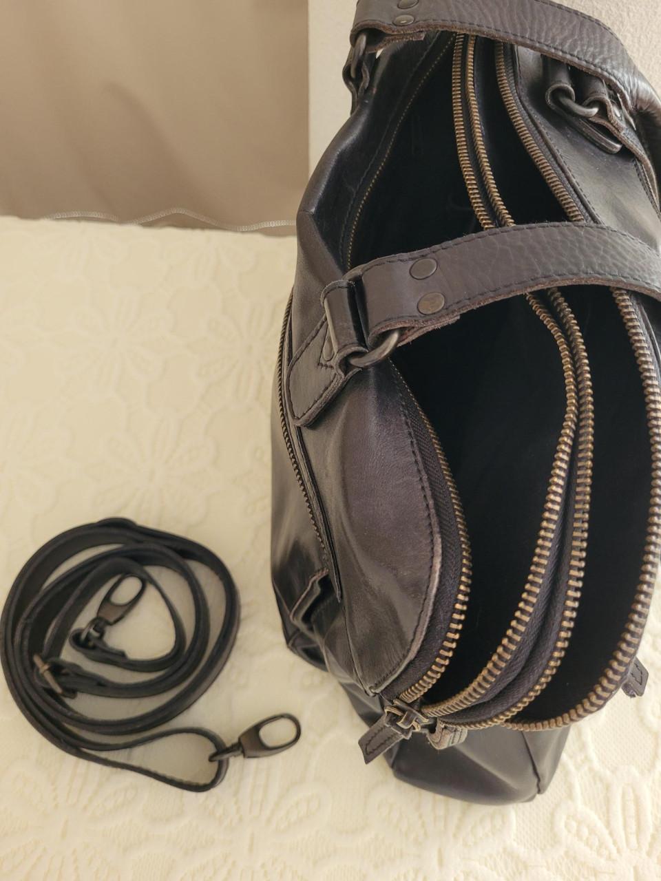 Bear Design Hand-/schoudertas (shopper) 'Lia' – zwart  in perfecte staat