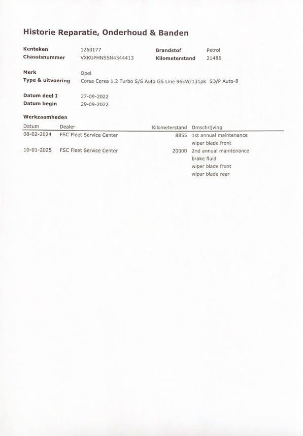 Opel Corsa 1.2 turbo gs black line / apple carplay / automaat / 360 camera 