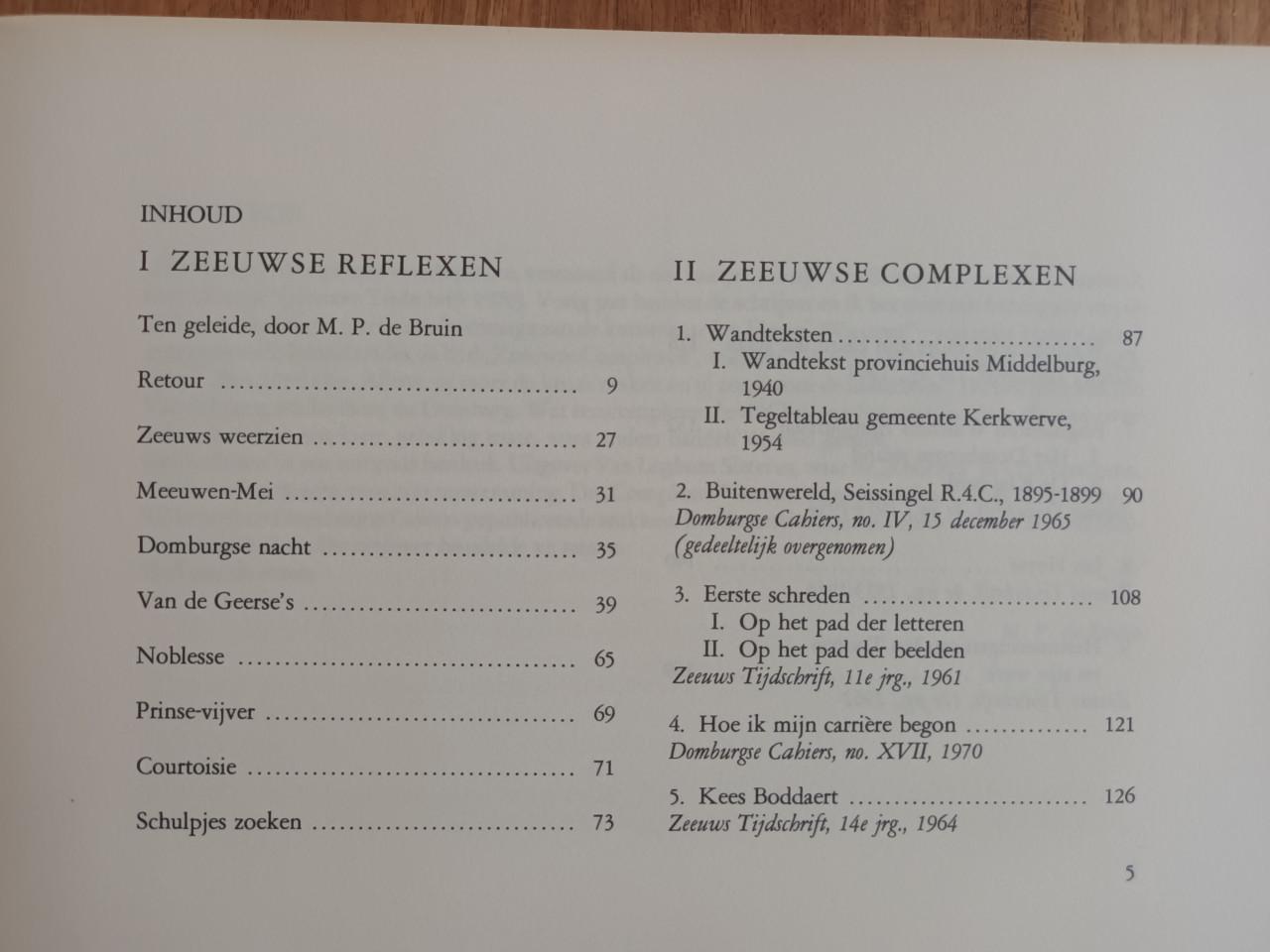 Zeeuwse Reflexen & Complexen