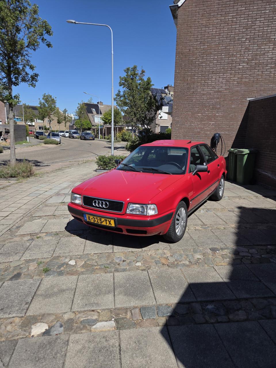 Audi 80 1992 rood