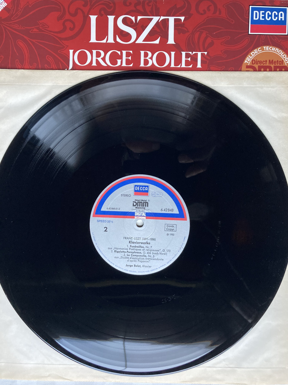 Franz Listz Jorge Bolet C.Bechstein Pianofortefabrik