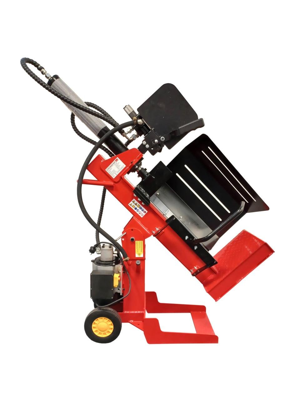 Houtklover, houtkliever, kliefmachine, kliever 8TO staand of liggend