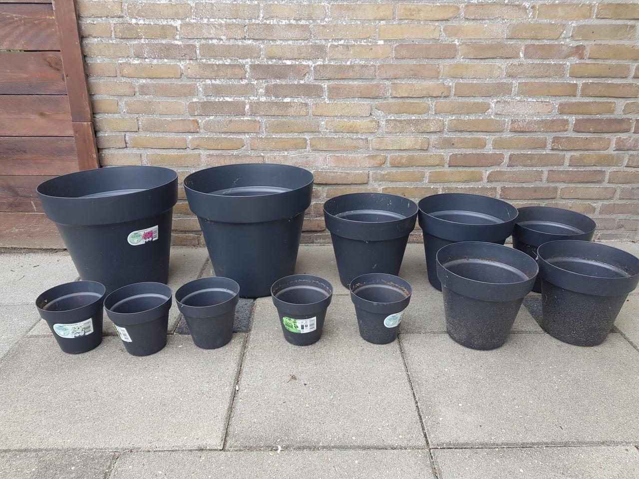 12 bloempotten