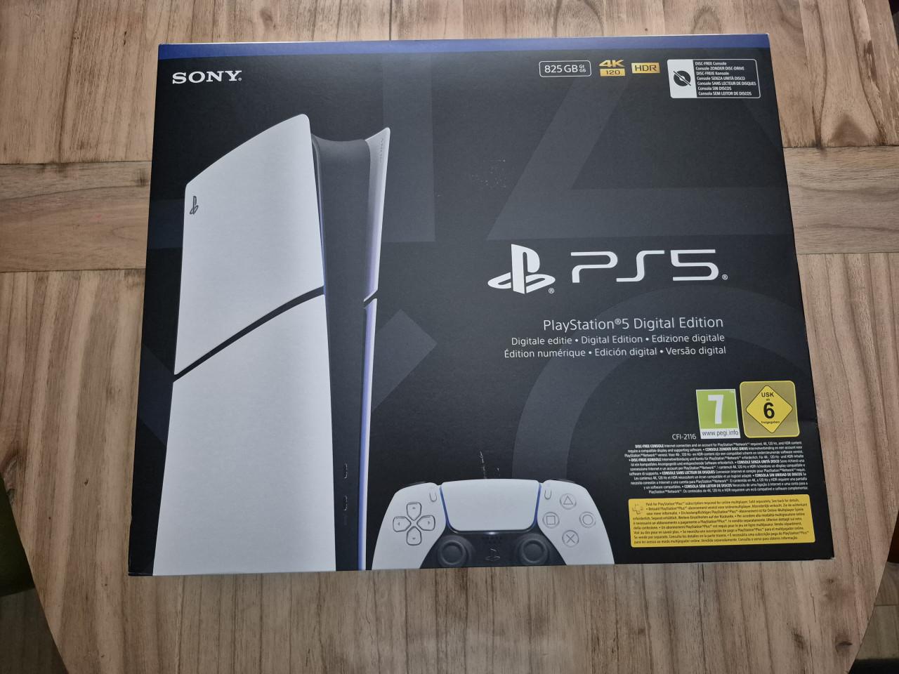Playstation 5 - PS5 Slim Digital nieuw in de doos