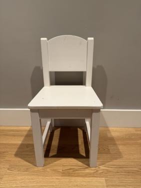 Ikea Kinderstoel, wit