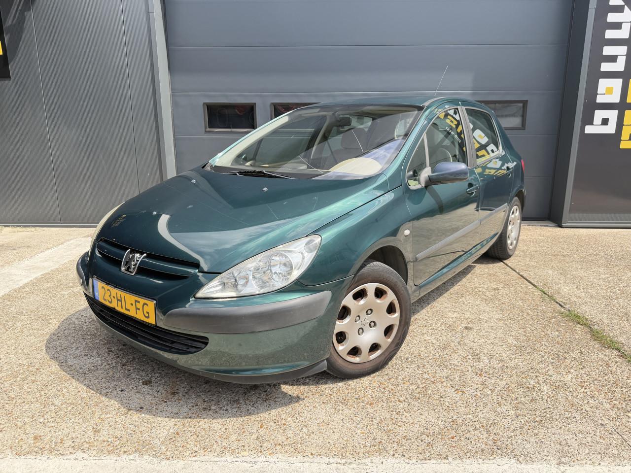 Peugeot 307 1.6 16V XR 5DR 2001 Groen Apk Nap Trekhaak