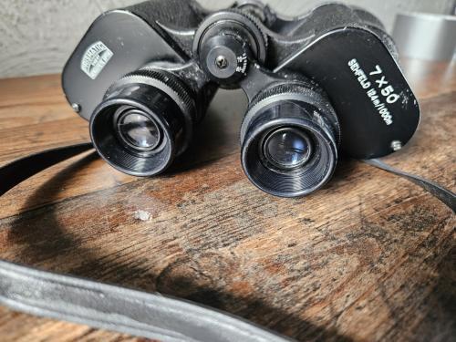 Vintage Verrekijker 7x50 Sehfeld duitse Prismatic Binoculars