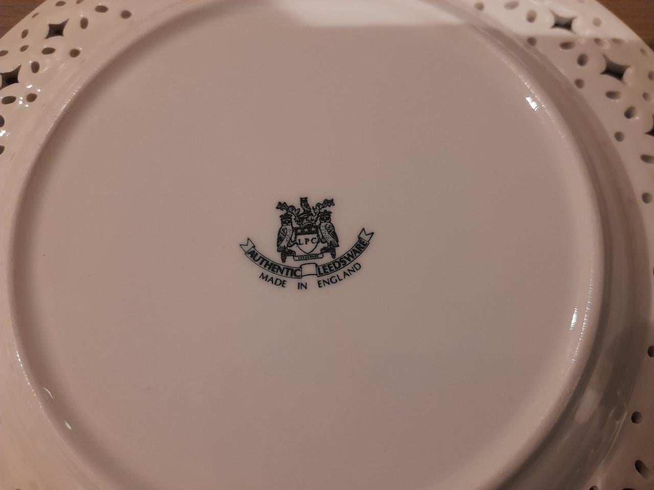 Authentic leedsware  servies (in goede nette staat )