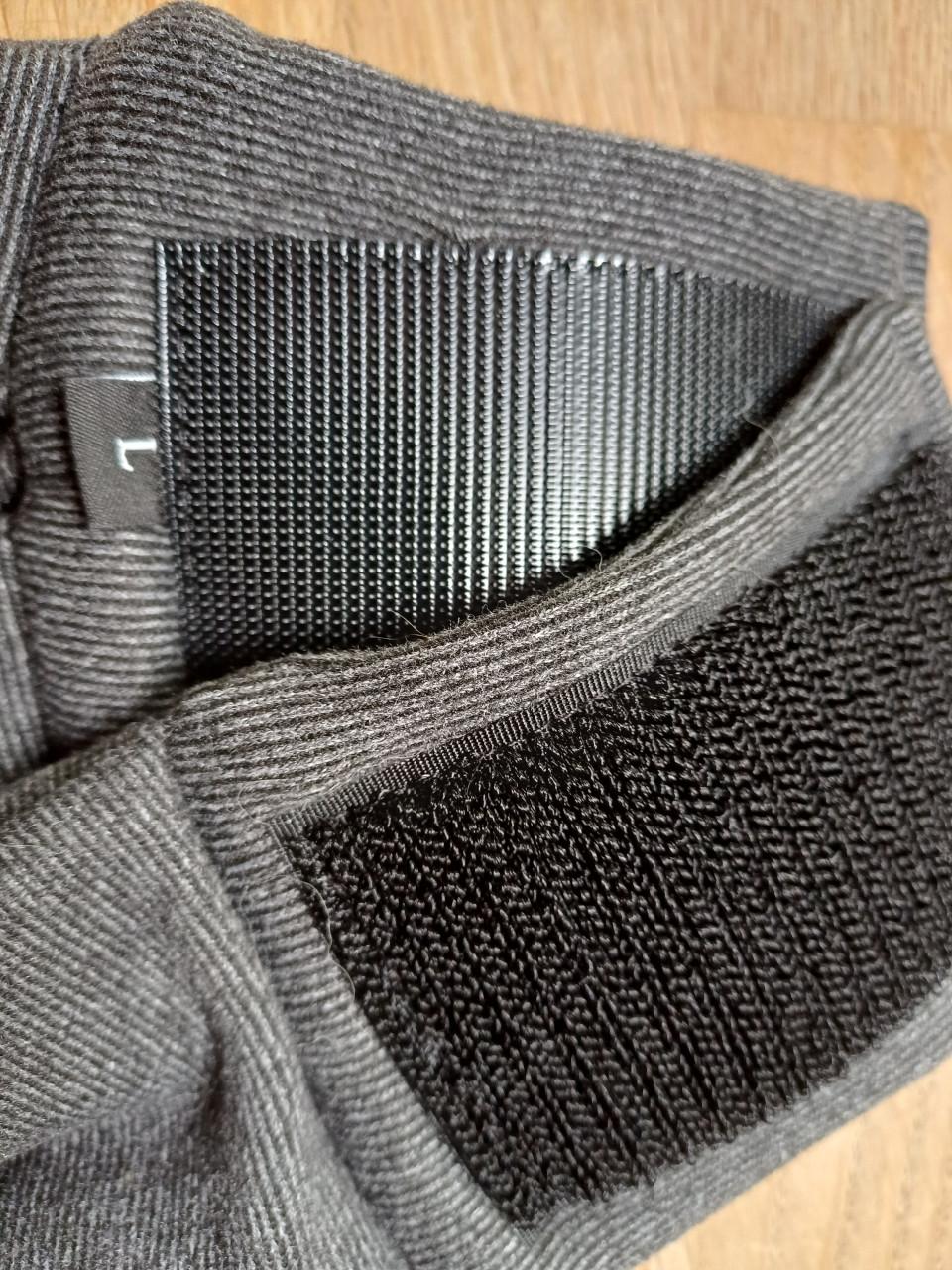 Nieuw: HONDen oorwarmer/band donkergrijs, maat L