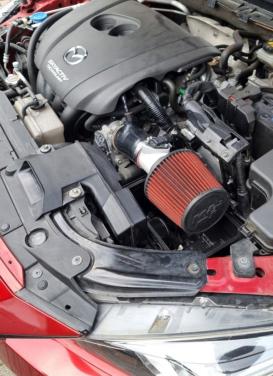 Sport lucht filter ( air intake) voor mazda 3 (2014- 2018)