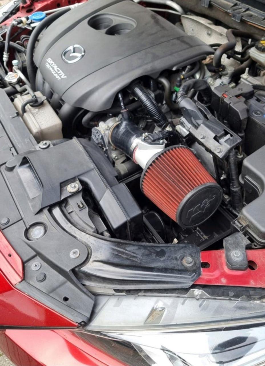 Sport lucht filter ( air intake) voor mazda 3 (2014- 2018)