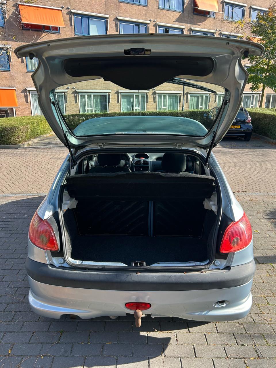 Peugeot 206 1.4i 5-Deurs licht blauw/grijs