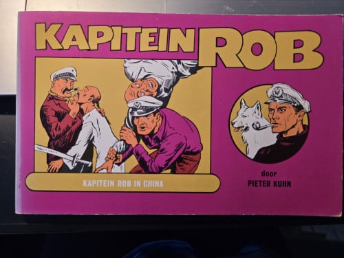 Boekje: Kapitein Rob in China  nr. 4 1947 Pieter Kuhn