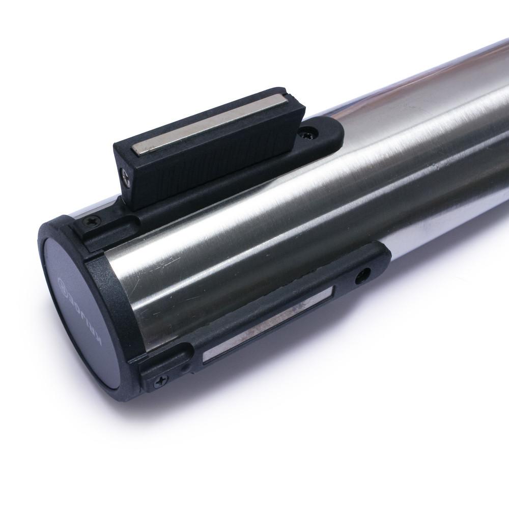 Afzetpalen met touw of trekband