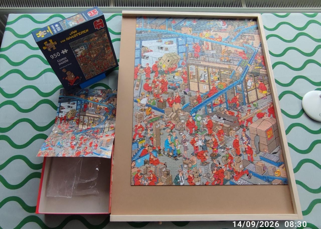 JVH puzzel - 950 st.- Het Postkantoor (International Parcels) - Zoals nieuw