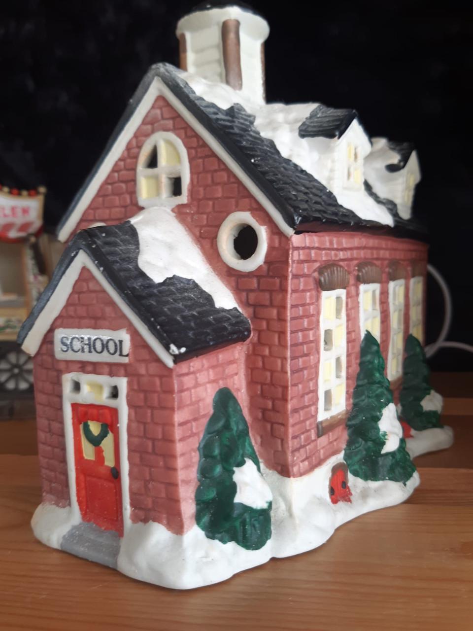 Sfeervolle Dickensville kersthuisjes