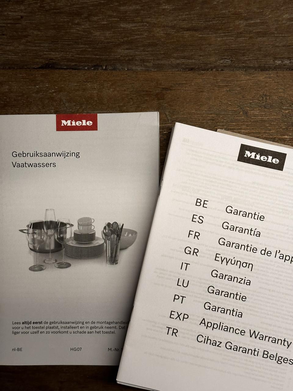 Vaatwasser Miele 60 cm G 5132 SC BRWS